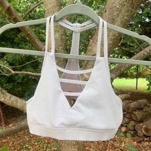 Zyia Gray Grid Bra